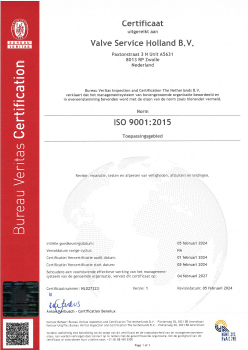 Iso 9001 certificaat